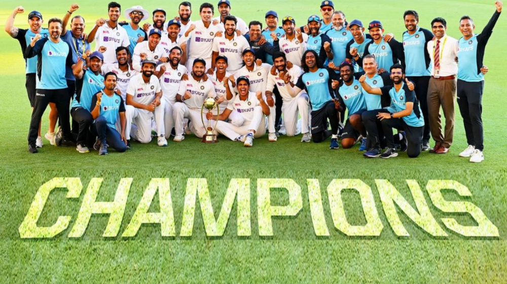 India registers historic cricket win