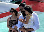KGF star Yash is enjoying blue waters of Maldives with wife and kids