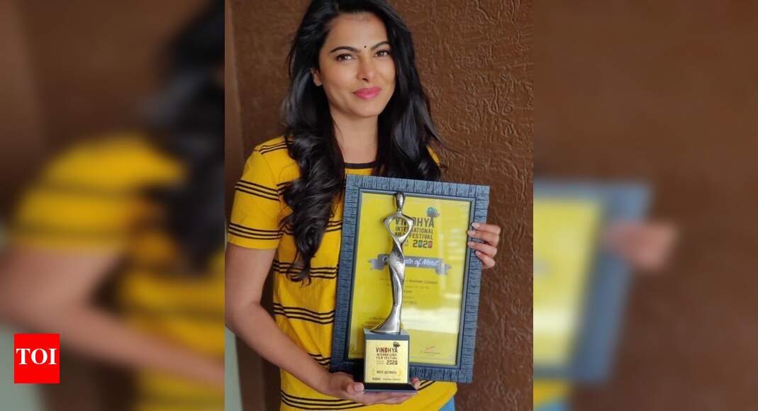 Rudri wins two awards at Vindhya International Film festival | Kannada ...