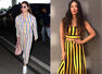 Bollywood beauties step out in style in pretty striped co-ord sets