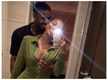 
Michael B. Jordan and girlfriend Lori Harvey get cuddly for a loved-up mirror selfie
