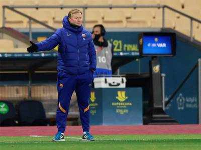 Koeman unhappy with astroturf pitch for Spanish Cup tie