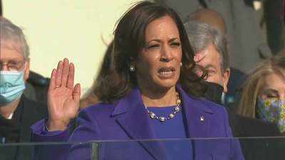 Kamala Harris takes oath as Vice President of the United States