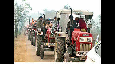 Farmers prep up for tractor rally on Outer Ring Road