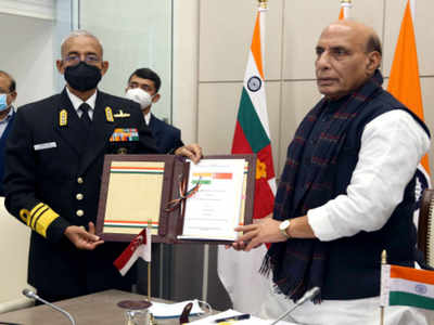 Singapore, India sign pact on cooperation between two navies