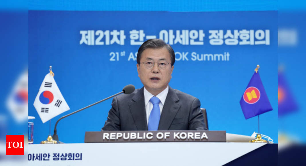 south-koreas-president-moon-america-is-back-times-of-india