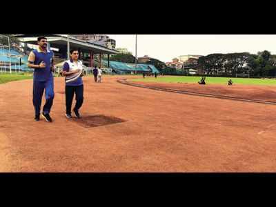 Synthetic track at Ernakulam Maharaja’s College ground gets worn-out