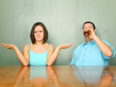 My husband can’t stop drinking. What should I do?