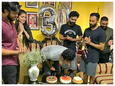 Simbu S Birthday Surprise For His Friend Tamil Movie News Times Of India