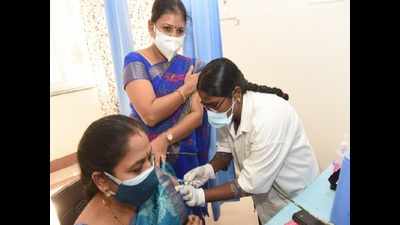 Telangana: 2,686 health workers take Covid-19 vaccine in Suryapet