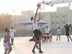 Top 3x3 basketball players in action at an event