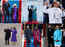 Monochrome outfits take centre stage at the US Presidential inauguration