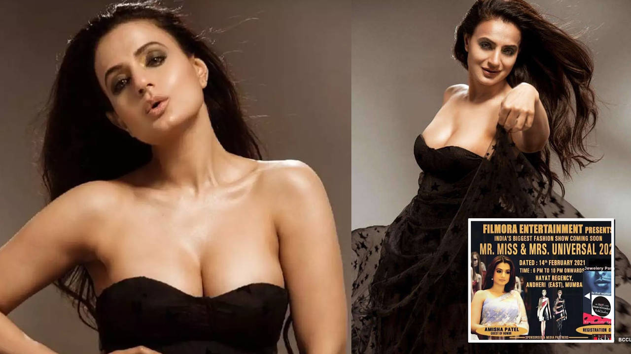 Ameesha Patel warns fans about a misleading poster going viral on the  internet!