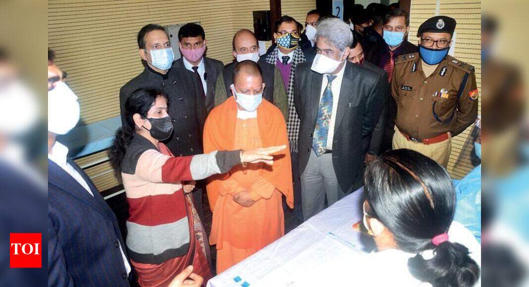 Everyone should get jab to deliver final blow to Covid: UP CM | Lucknow ...