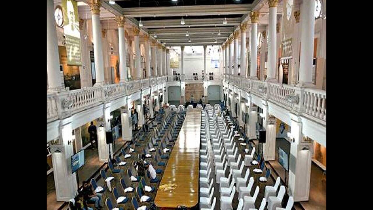 Inside National Library Kolkata