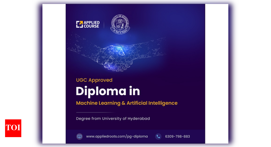 Applied Roots invites applications for Diploma in AI and ML program by UoH for students and professionals - Vimarsana News