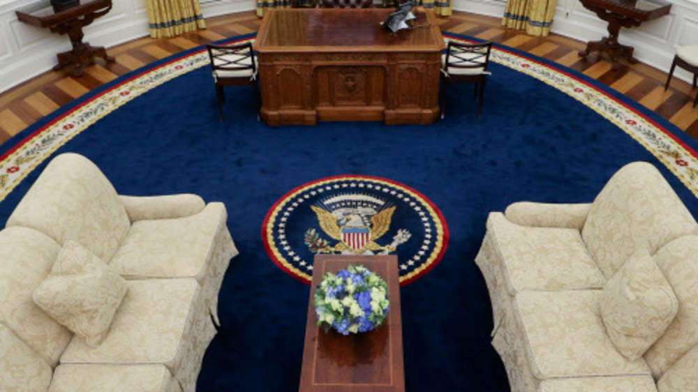 In pics: US President Joe Biden's redecorated Oval Office | The Times of  India