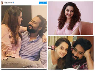 Bhavana shares romantic photos with a lovely message on wedding anniversary