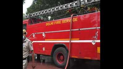50 shanties gutted in massive fire in east Delhi