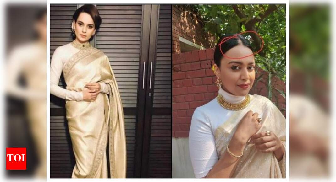 Swara Bhasker responds to Kangana Ranaut's 'class vs crass' comparison post - Times of India