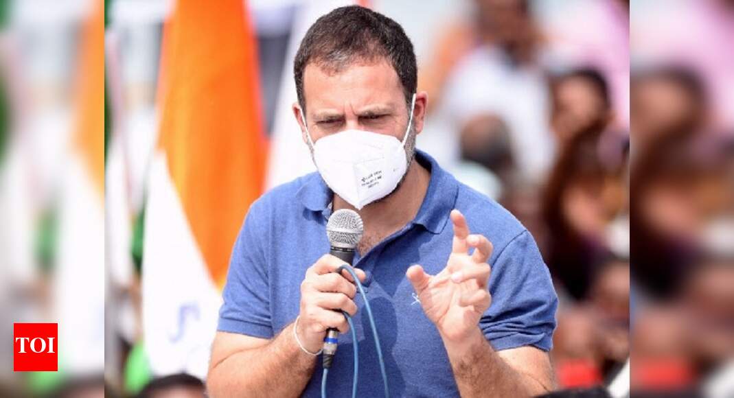 Rahul Gandhi slams PM Modi, says Chinese troops occupying Indian ...