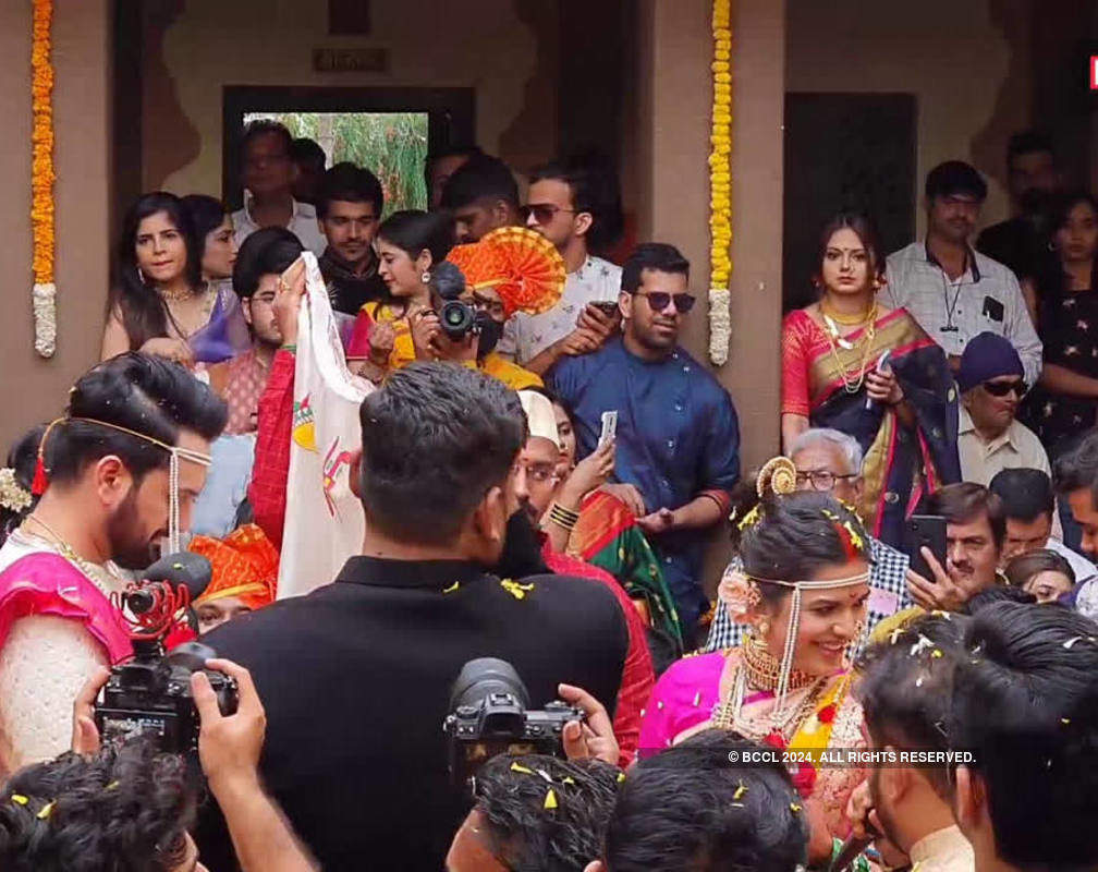 
Exclusive: Siddharth Chandekar and Mitali Mayekar wedding ceremony
