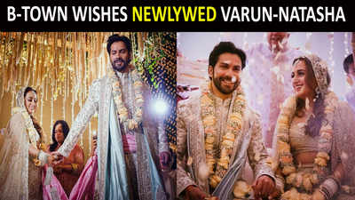 Varun Dhawan-Natasha Dalal are married! From Anushka Sharma to Deepika Padukone to Shraddha Kapoor, Bollywood showers love on the newlywed couple