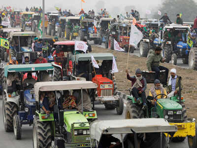 Farmers Republic Day parade: A beeline of tractors bound for Delhi from all directions