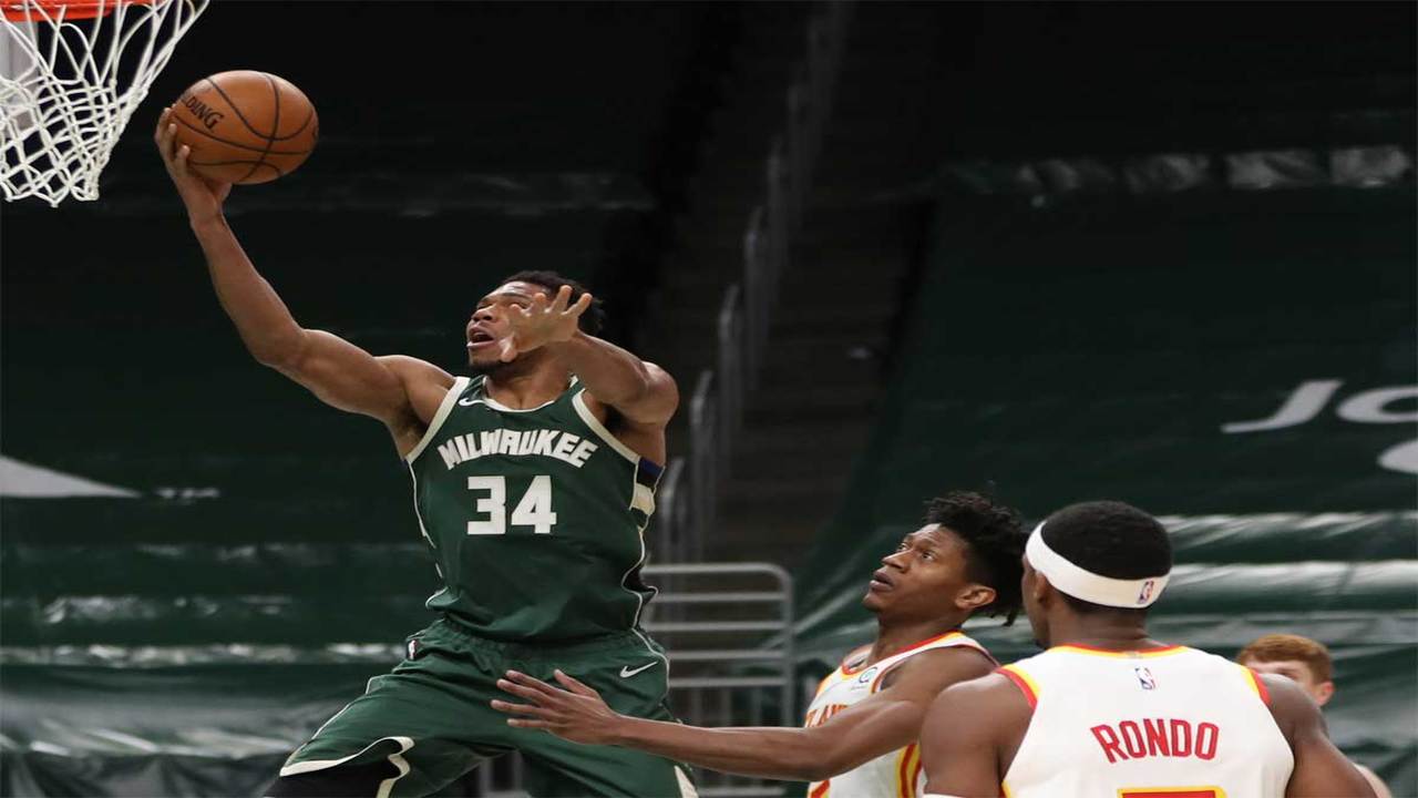 Bucks' Giannis Antetokounmpo makes NBA history by reaching 10,000 points,  but has bigger goals ahead 