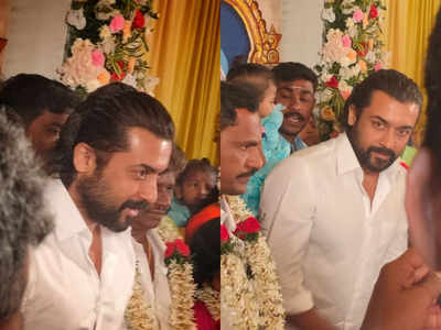 Suriya’s new look from a wedding goes viral