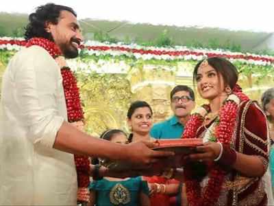 ‘Joseph’ fame Athmiya Rajan enters wedlock in Kannur