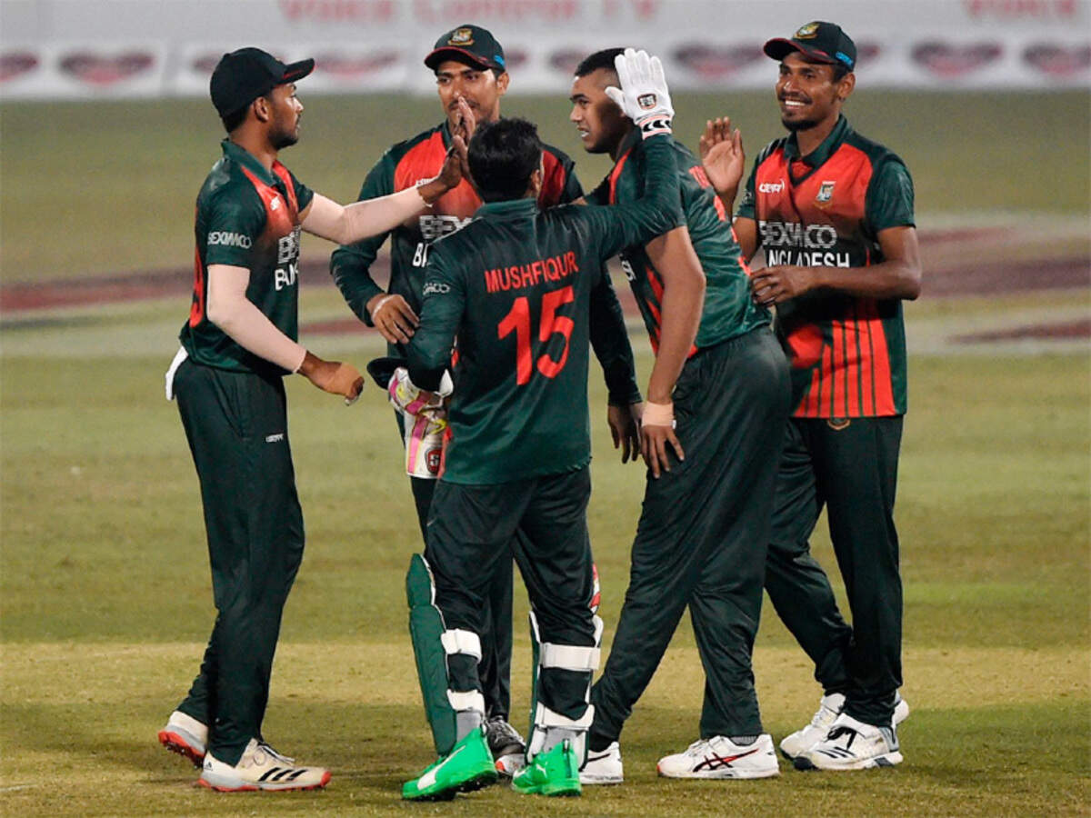 3rd Odi Bangladesh Beat West Indies By 120 Runs To Sweep Series 3 0 Cricket News Times Of India