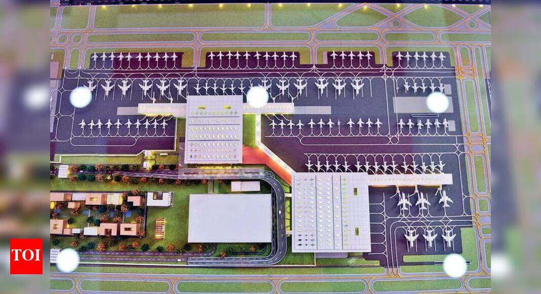 To the last detail Jewar airport model attracts visitors Noida News