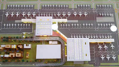 UP Foundation Day celebrations: Jewar airport model a hit with visitors