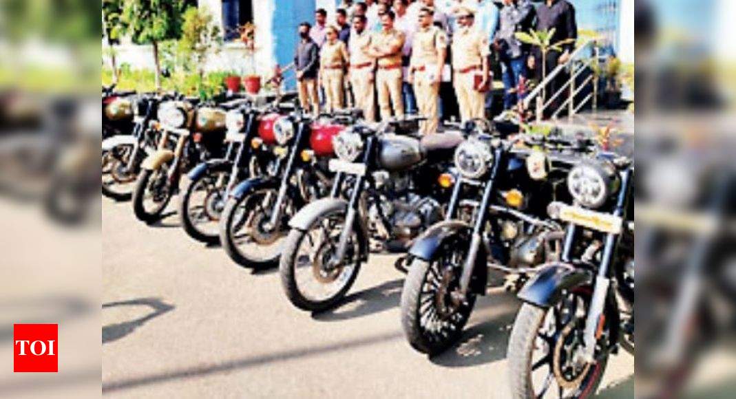 Maharashtra 15 Stolen Bikes Worth Rs 5 Lakh Seized Two Held Pune News Times Of India