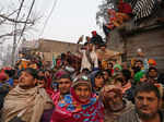 Pictures from tractor rally as farmers take to streets