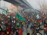 Pictures from tractor rally as farmers take to streets