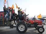 Pictures from tractor rally as farmers take to streets