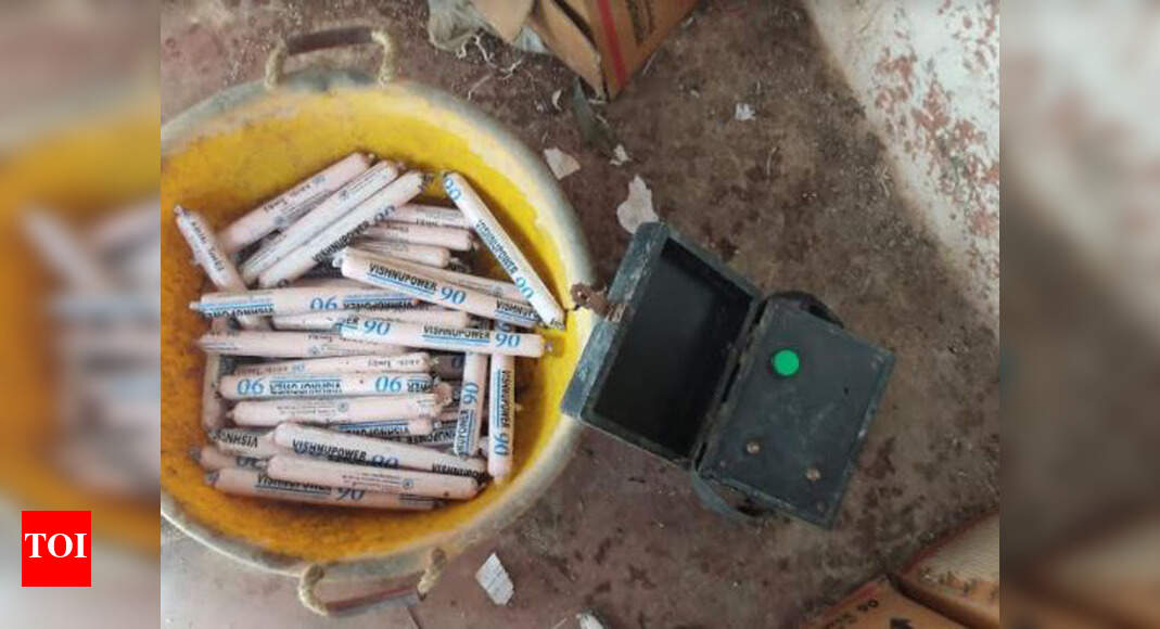 Karnataka cops find huge explosive cache in Hassan; Confiscate 1,250