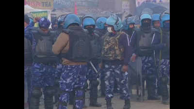 Security tightened at Red Fort, Singhu border post farmers' tractor rally violence