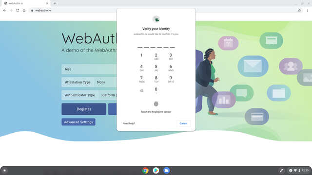 Google rolls out PIN and fingerprint sign-in support with new Chrome OS update Google rolls out PIN and fingerprint sign-in support with new Chrome OS update