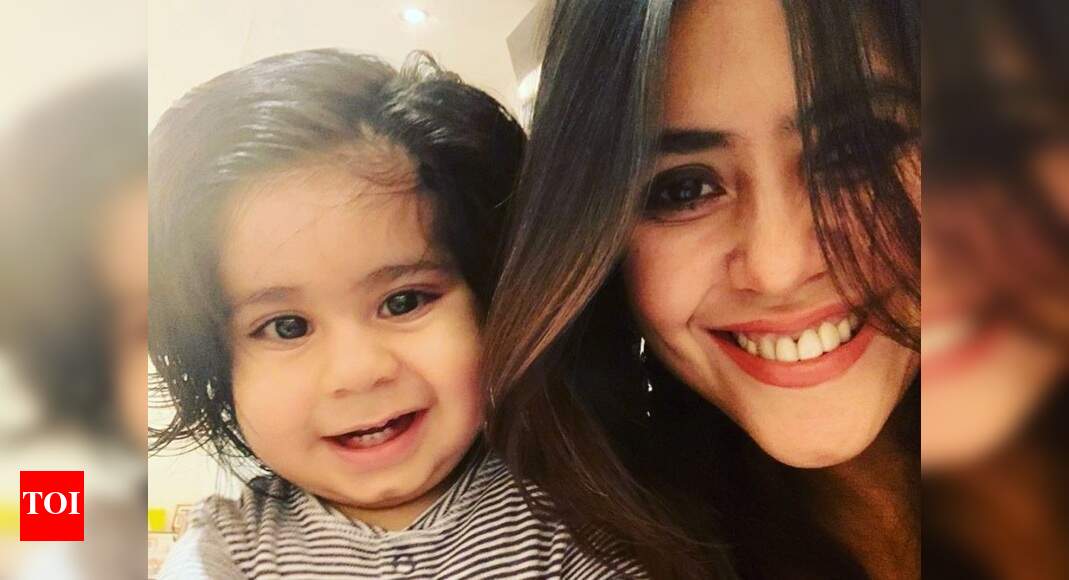 Ekta Kapoor posts an adorable photo with son Ravie on his birthday; Smriti Irani, Karan Johar and others - Times of India