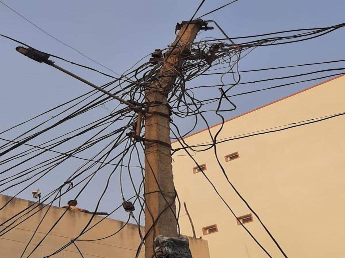 Electric poles damaged in illegal granite blasting | Hyderabad News - Times  of India