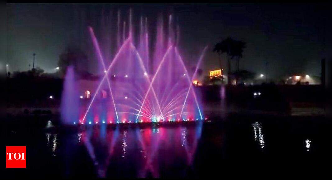Symphony on water Musical fountain in heritage zone soon Lucknow News Times of India