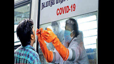 Chennai has 34% of active Covid cases in Tamil Nadu