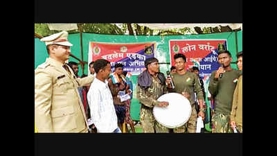 Chhattisgarh: Song & dance over surrender of 24 Maoists in Dantewada on Republic Day
