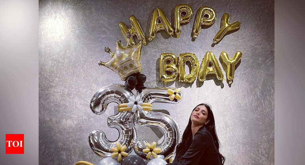Shruti Haasan pens a note of gratitude on her 35th birthday: I'm thankful  for my lessons