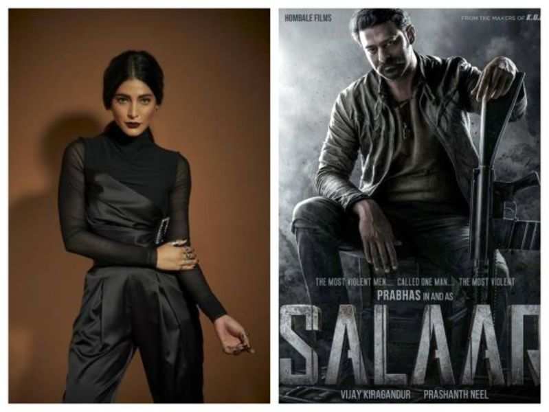 KGF fame Prashanth Neel ropes in Shruti Haasan for Prabhas's Salaar