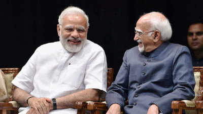 PM asked me why I wasn’t letting bills be passed: Hamid Ansari