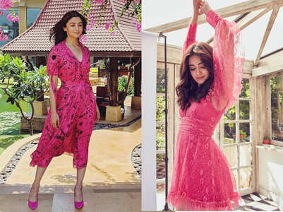 Bollywood actresses who impressed us in choicest of pinks